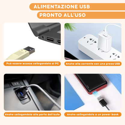 Lavagna Magica da Disegno a LED Multicolore